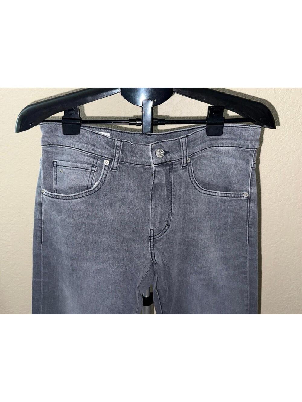 J.Lindeberg Jay Mist Wash Jeans 31x30 Gray Slim Fit Stretch Denim NWT